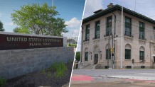 Courthouses in Plano and Sherman, Texas.